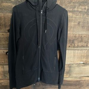 Lululemon black zip up